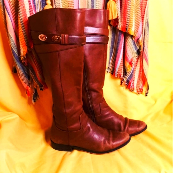 Vintage Coach Linette Riding Boots size 6.5